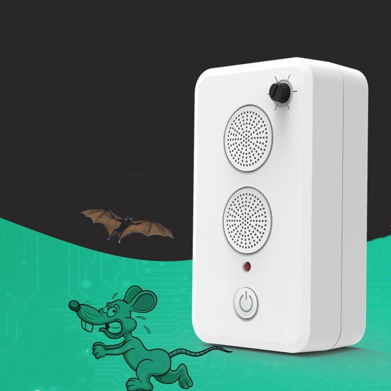 Rechargeable Ultrasonic Rat Repellent – Removable Pest Control for Home &amp; Bat Protection