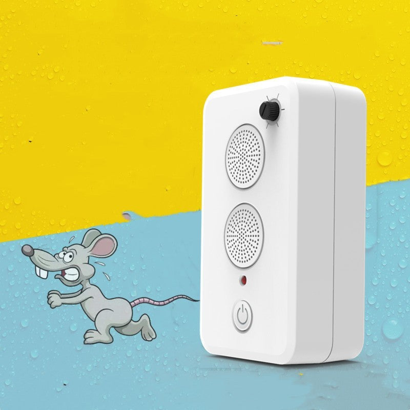 Rechargeable Ultrasonic Rat Repellent – Removable Pest Control for Home &amp; Bat Protection