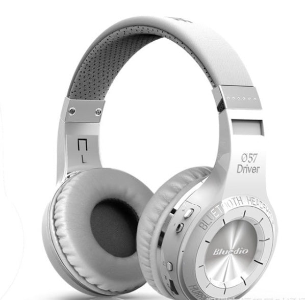 Casque Bluetooth Blanc/argent