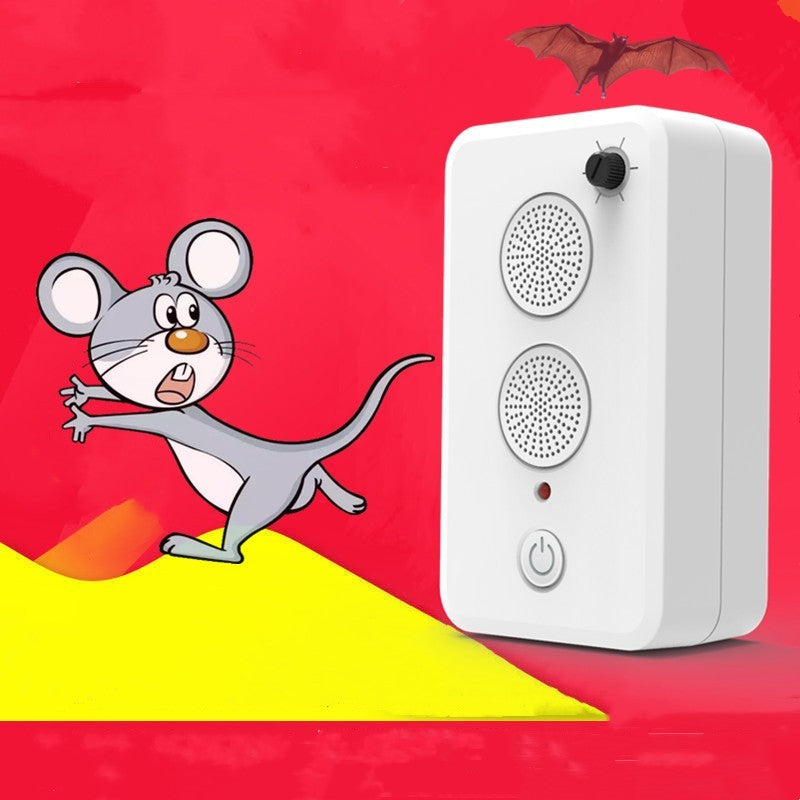 Rechargeable Ultrasonic Rat Repellent – Removable Pest Control for Home &amp; Bat Protection