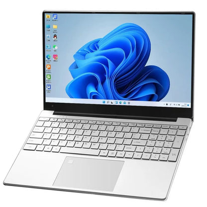 Ordinateur Portable 15,6 Pouces – Écran IPS, 16 Go de RAM, Intel 11e Génération N5095, Windows 10/11 Pro